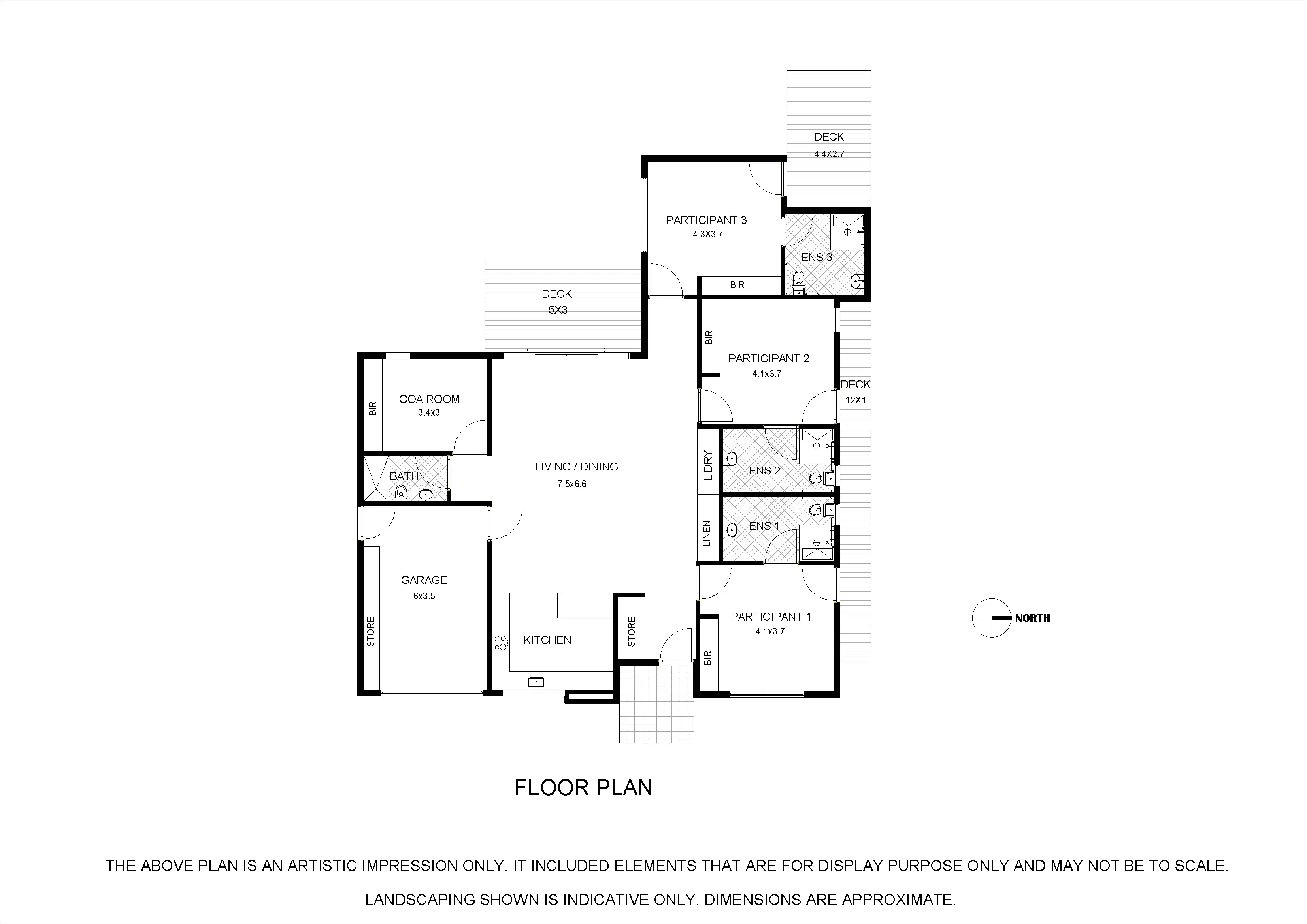 Gerald St Ferntree Gully floorplan
