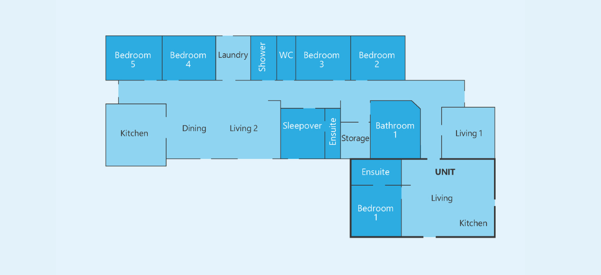 Sought after spacious robust built home of your own in Moorabbin — Floorplan 1