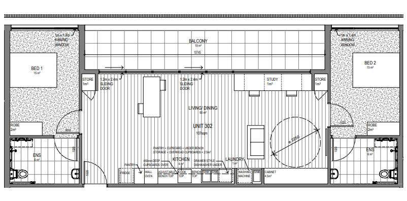 Stud Rd, Dandenong VIC — Floorplan 1