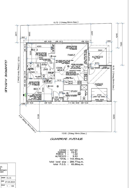 Beautiful 2-Bedroom SDA HPS Home – Salisbury Downs — Floorplan 1