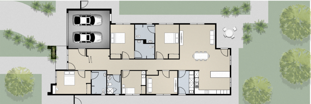 Ti-Tree Crescent, Seaford — Floorplan 1