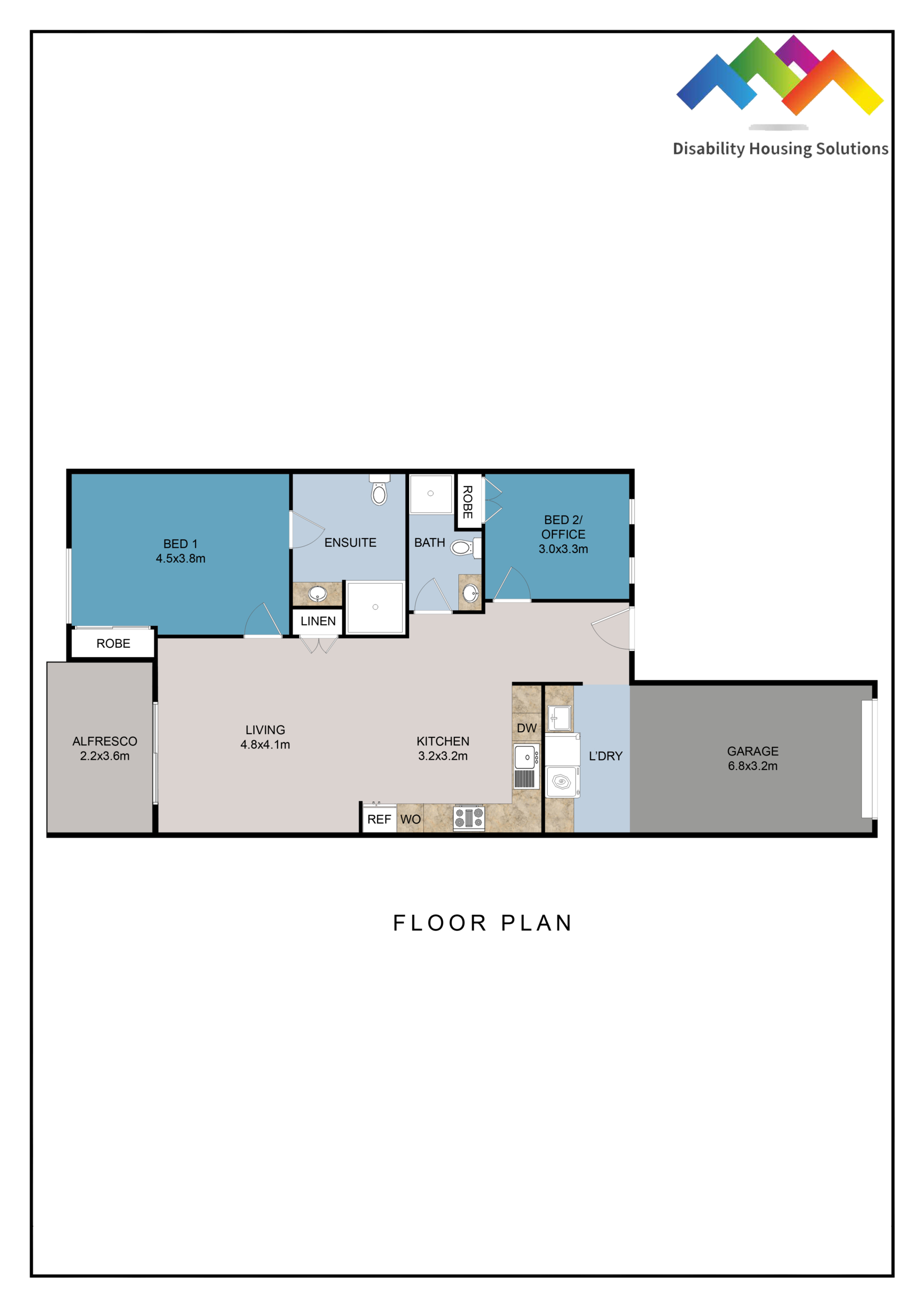 Loganlea, Qld - High Physical Support Villa — Home image 12