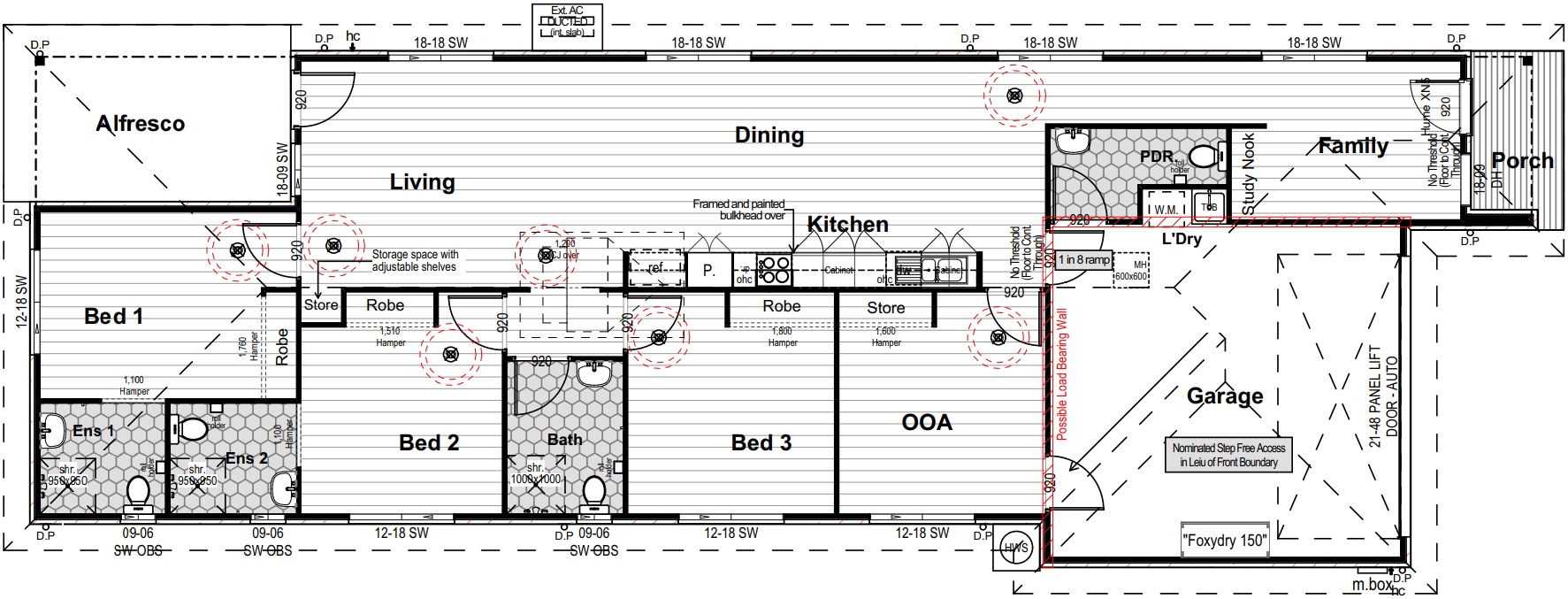 Point Vernon, QLD, 4655 SDA — Floorplan 1