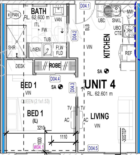 Calm Improved Liveability SDA Apartment | Gympie — Floorplan 2