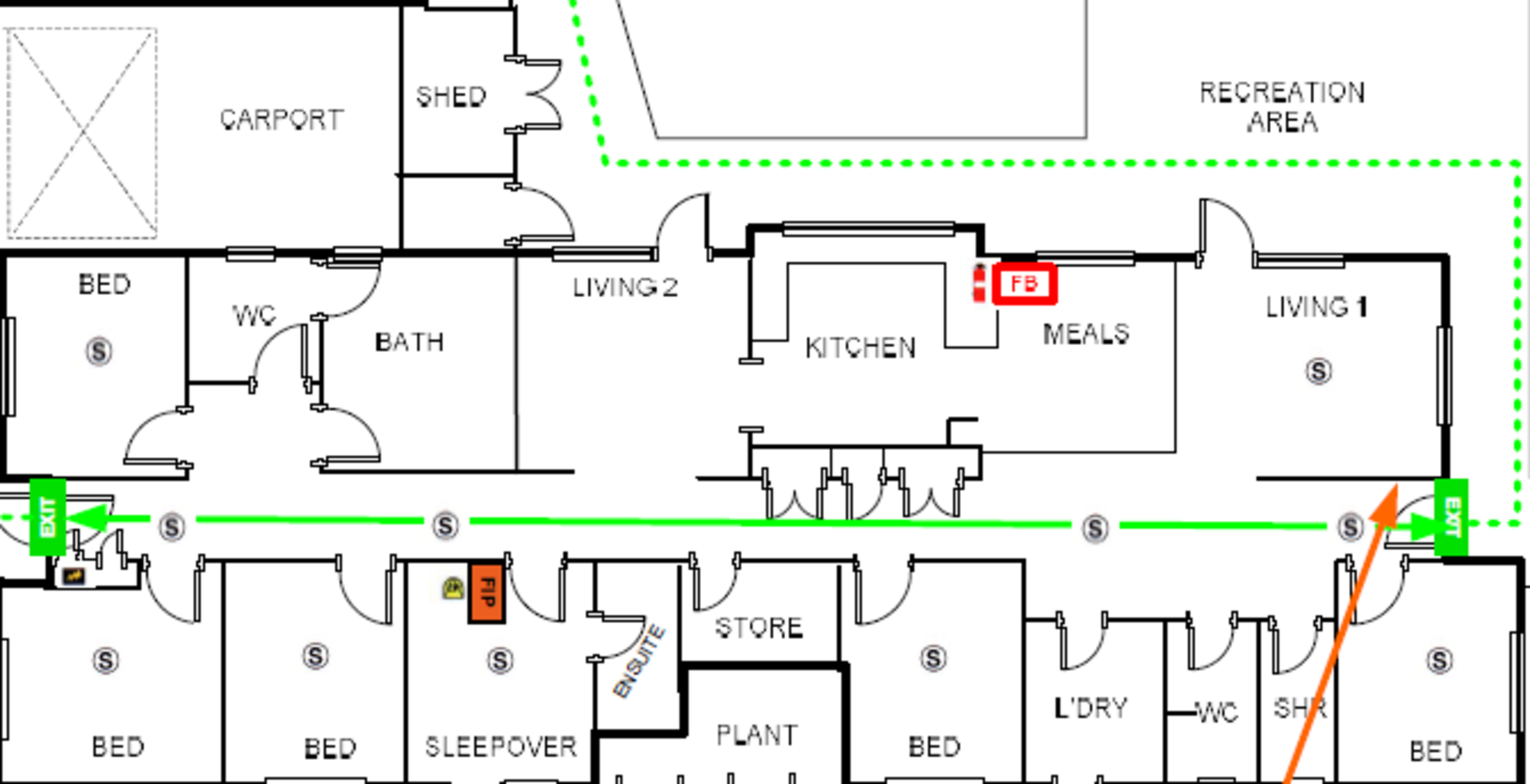 Fully Accessible Specialist Disability Accommodation (SDA) home in Kew — Floorplan 1