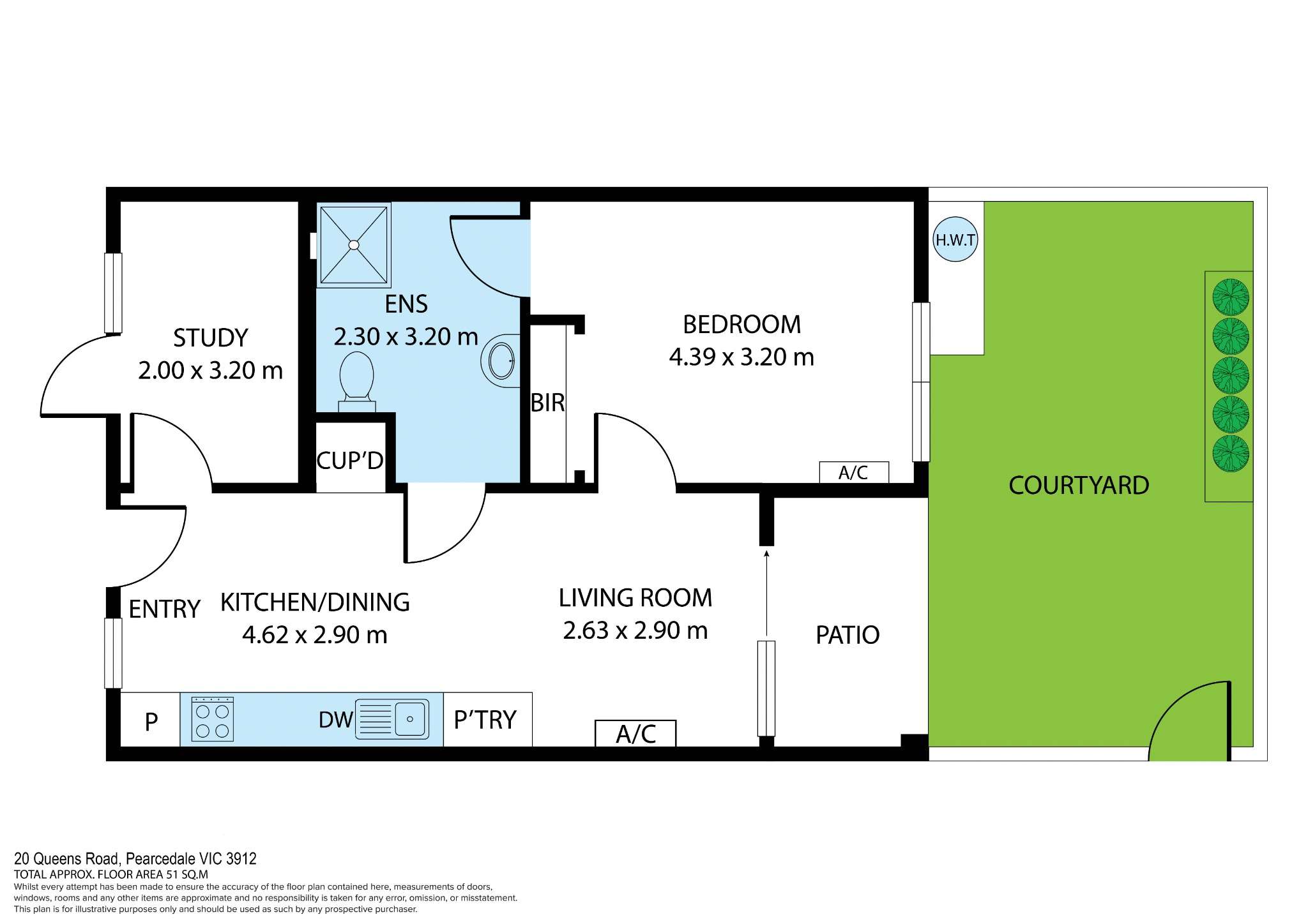 Pearcedale (Queens Road) — Floorplan 1
