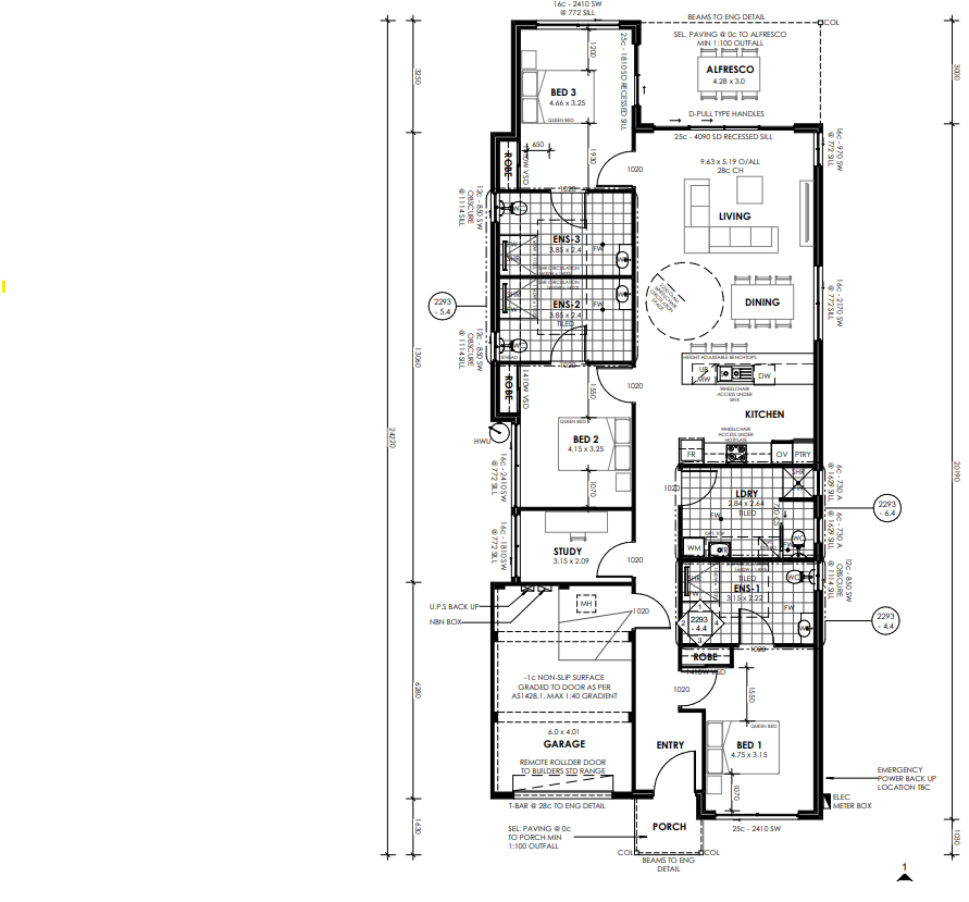 Vacant Now in Bunbury — Floorplan 1
