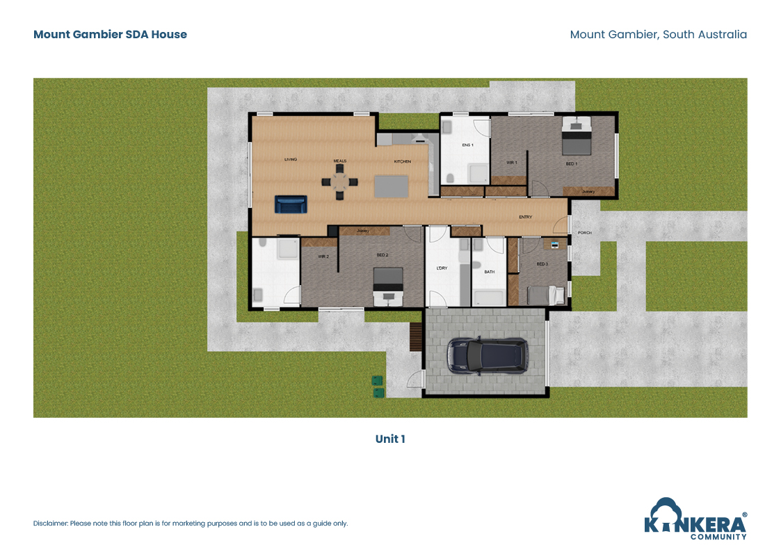 Mount Gambier IL Residences — Floorplan 1