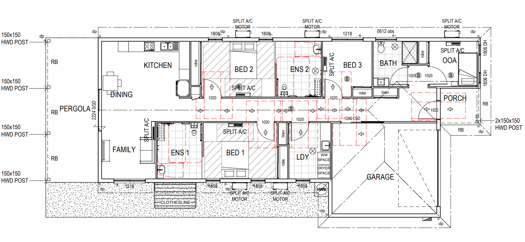 Bakers Creek QLD 4740 — Floorplan 1