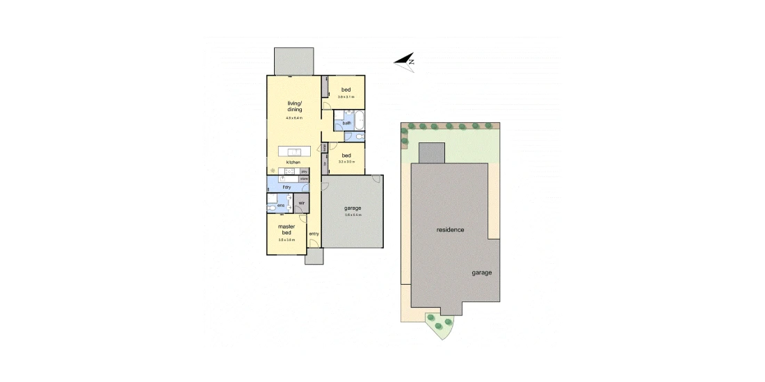 Parkville – Fully Accessible Accommodation in a Prime Inner-City Location — Floorplan 1