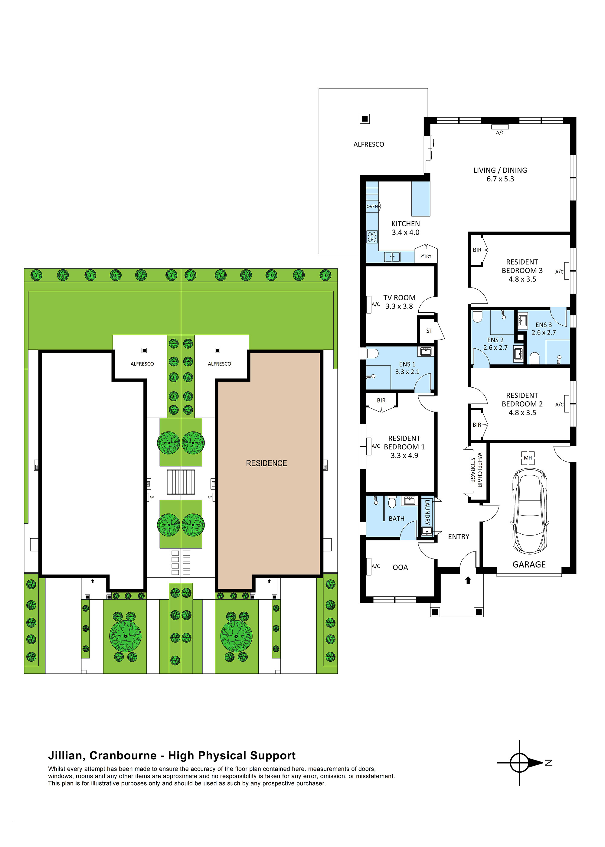 Cranbourne – HPS House 1:3 — Floorplan 2