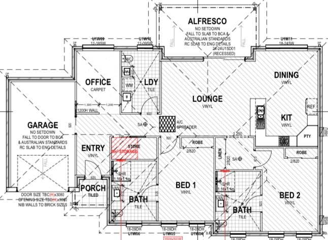 Tamworth — Floorplan 1