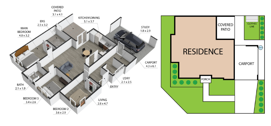 2/31 Santal Drive – RASMUSSEN — Floorplan 1