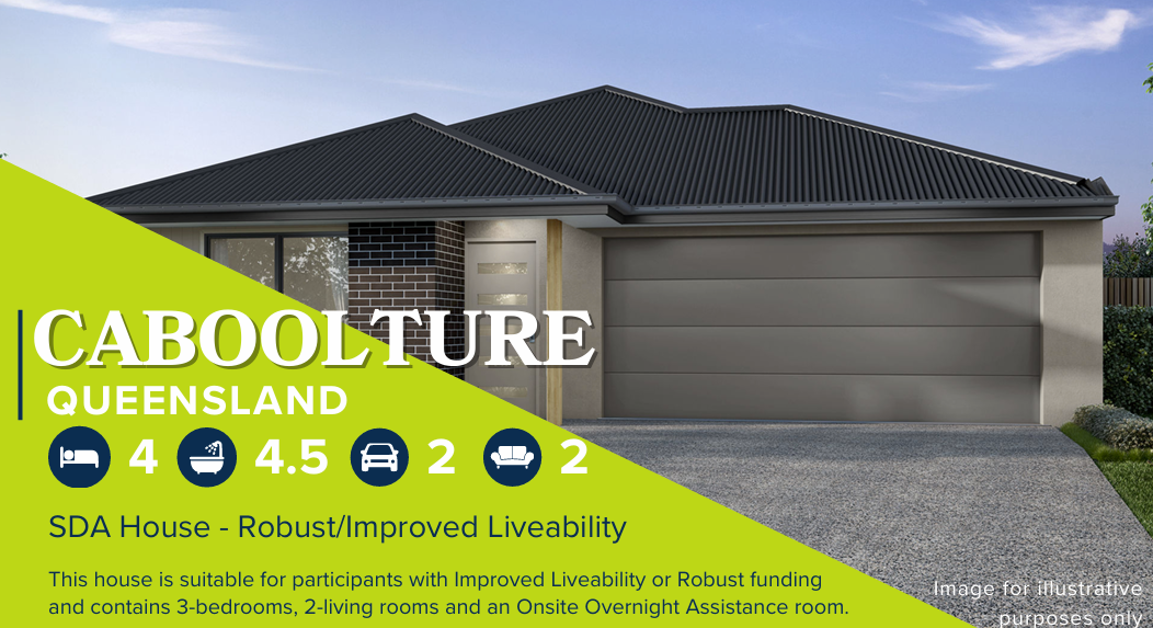 Brand New Robust SDA -Just 10 Mins to Caboolture Hospital — Floorplan 1