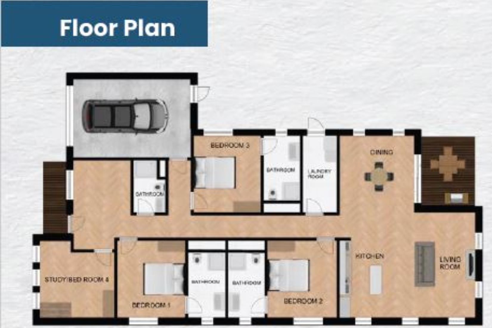 Modern SDA Living with Choice and Comfort — Floorplan 1
