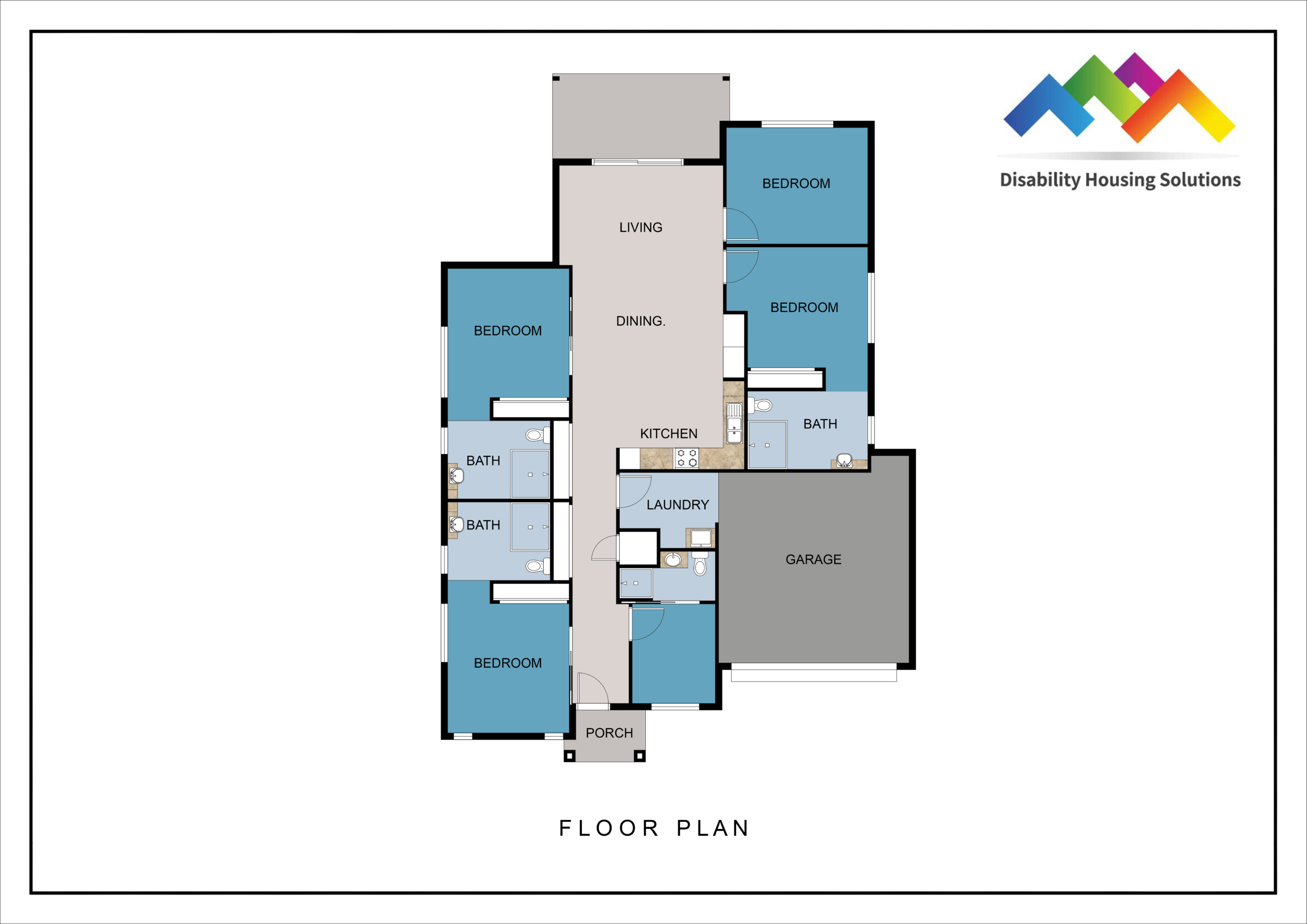 BANYA QLD – HIGH PHYSICAL SUPPORT SDA HOME IN THE AURA COMMUNITY — Home image 10