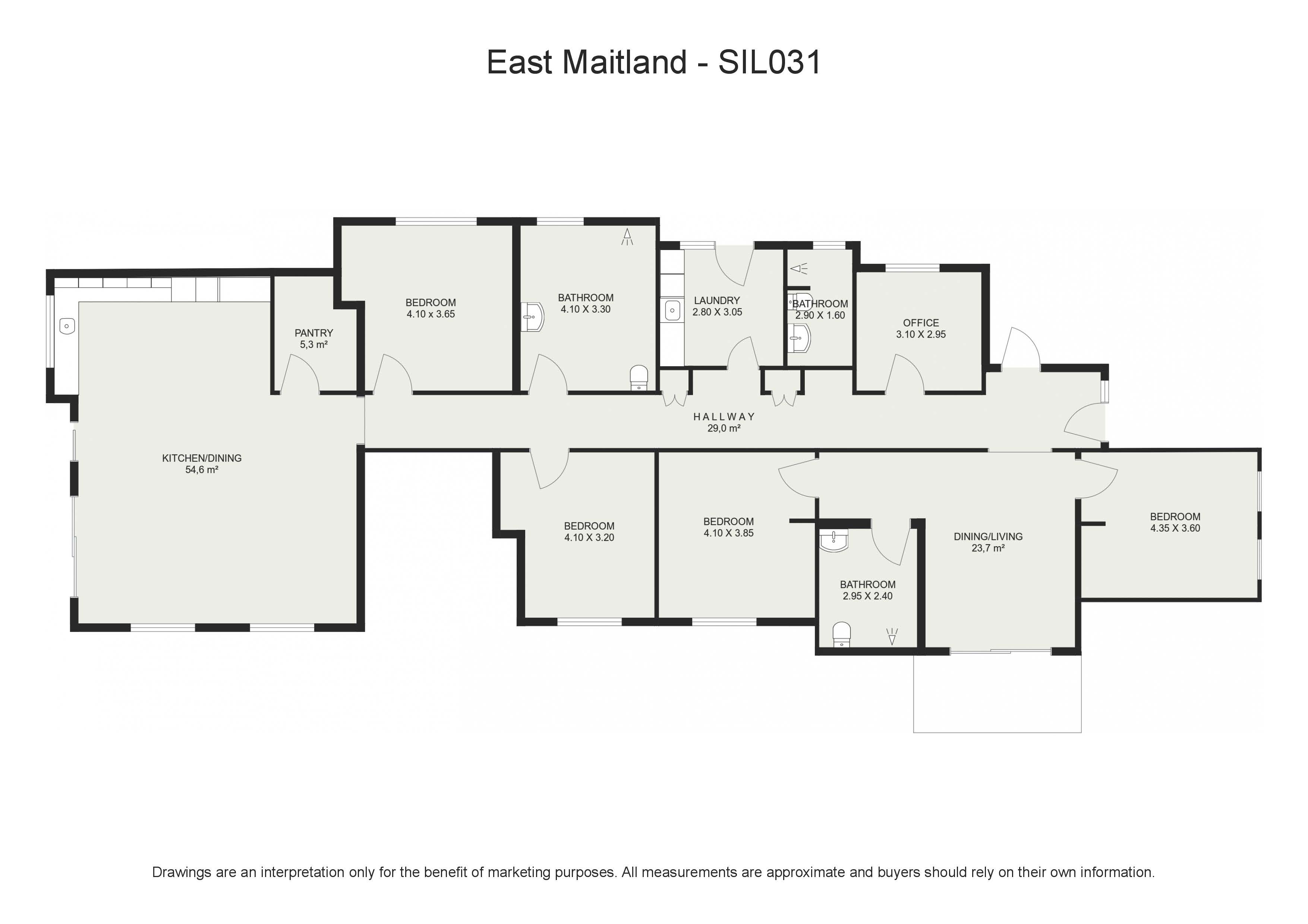 East Maitland (House 1) — Floorplan 1