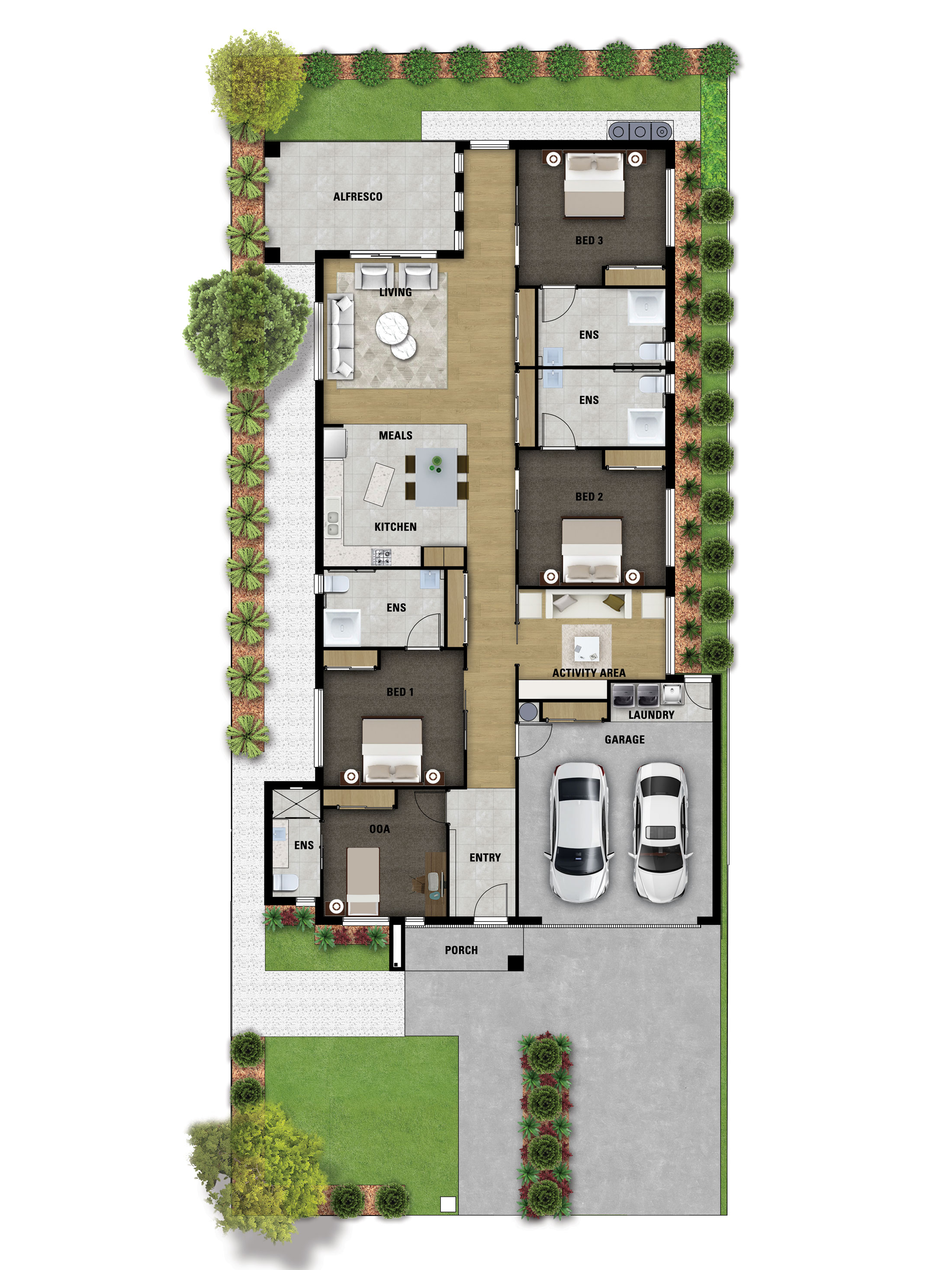 Explore Our Brand New HPS SDA SIL Home In Frankston North — Floorplan 2