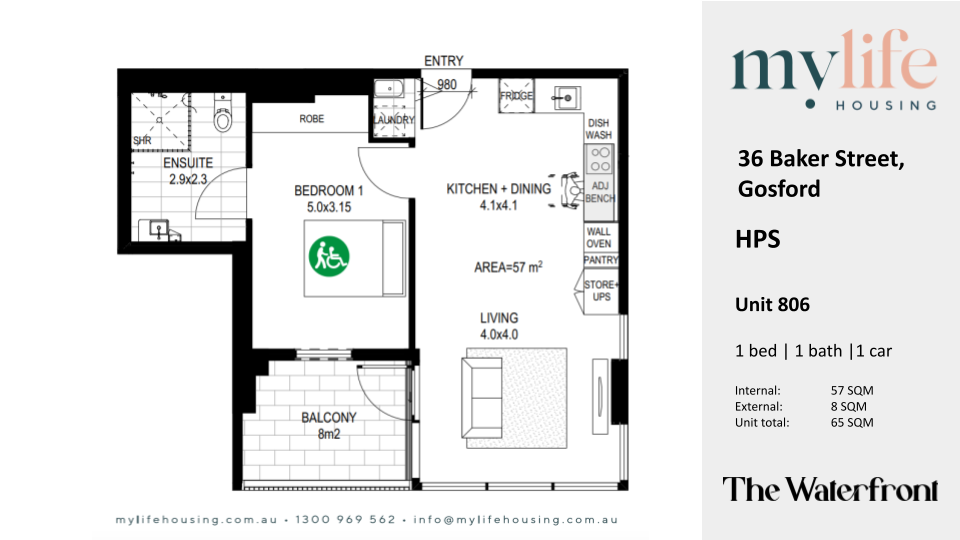 Luxury SDA Apartments In Gosford — Floorplan 7