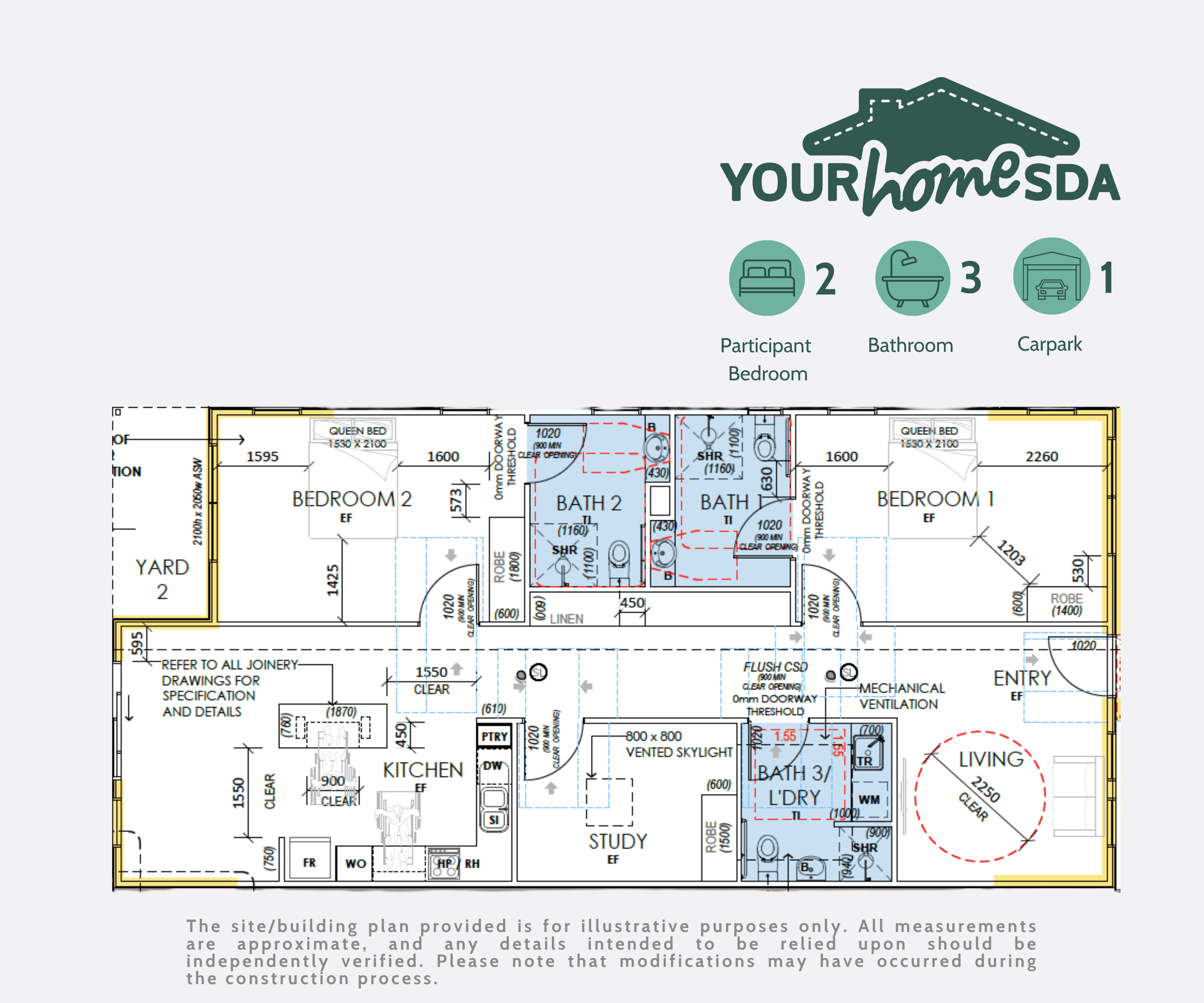Renmark, SA 5341 — Floorplan 1