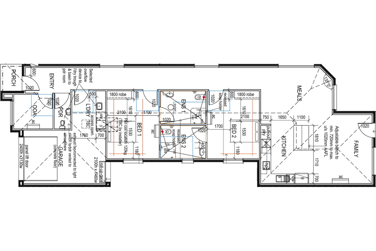 Brand New House in the heart of Christie Downs. — Floorplan 1