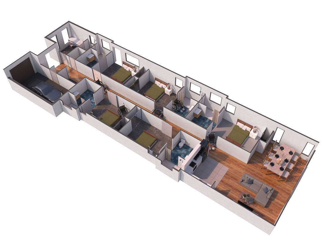 Platinum Level SDA house in Kilburn (4 Vacancies Feb 2023 apply now) — Floorplan 1