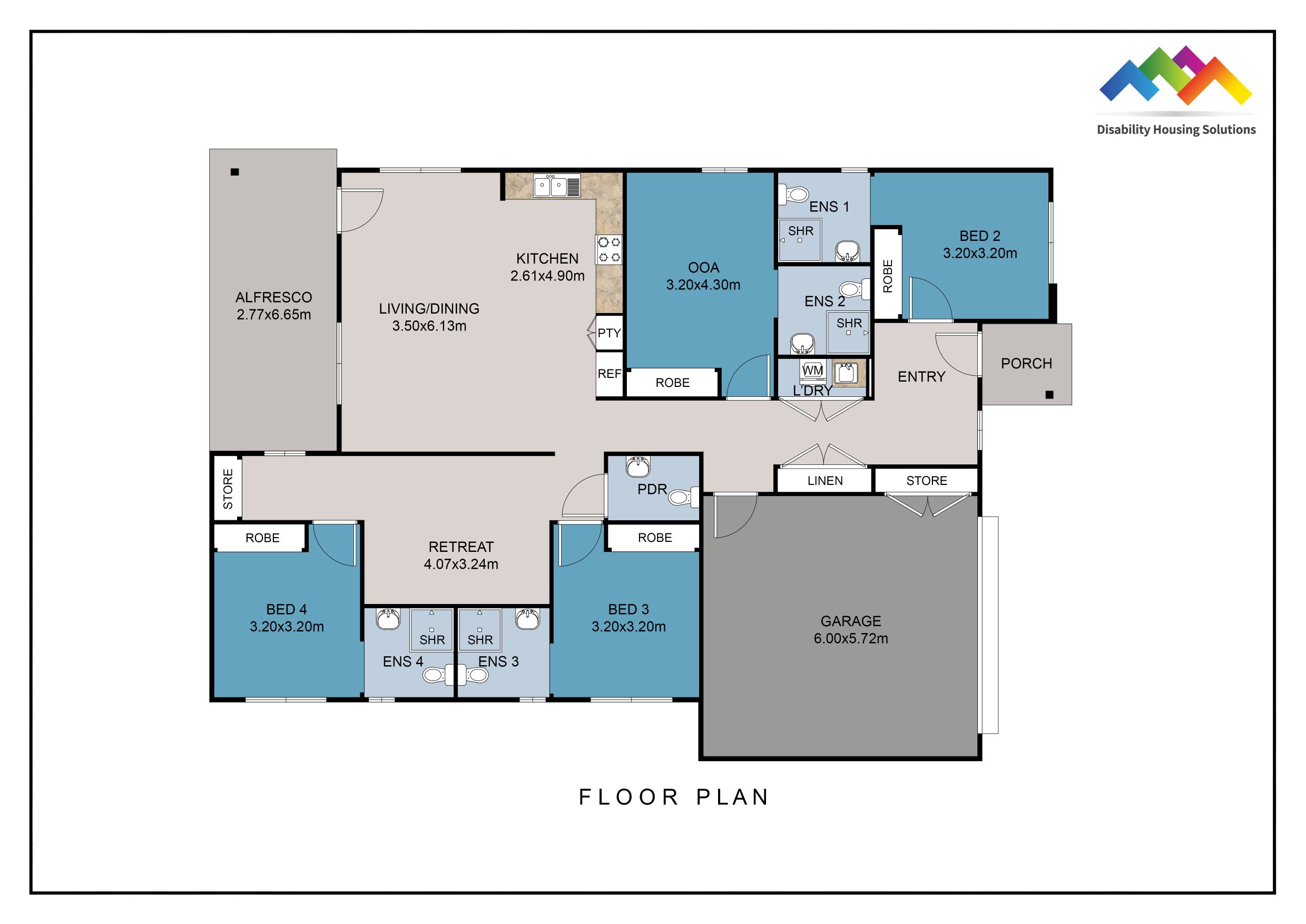 BURRUM HEADS, FRASER COAST, QLD – IMPROVED LIVEABILITY HOUSE — Floorplan 1