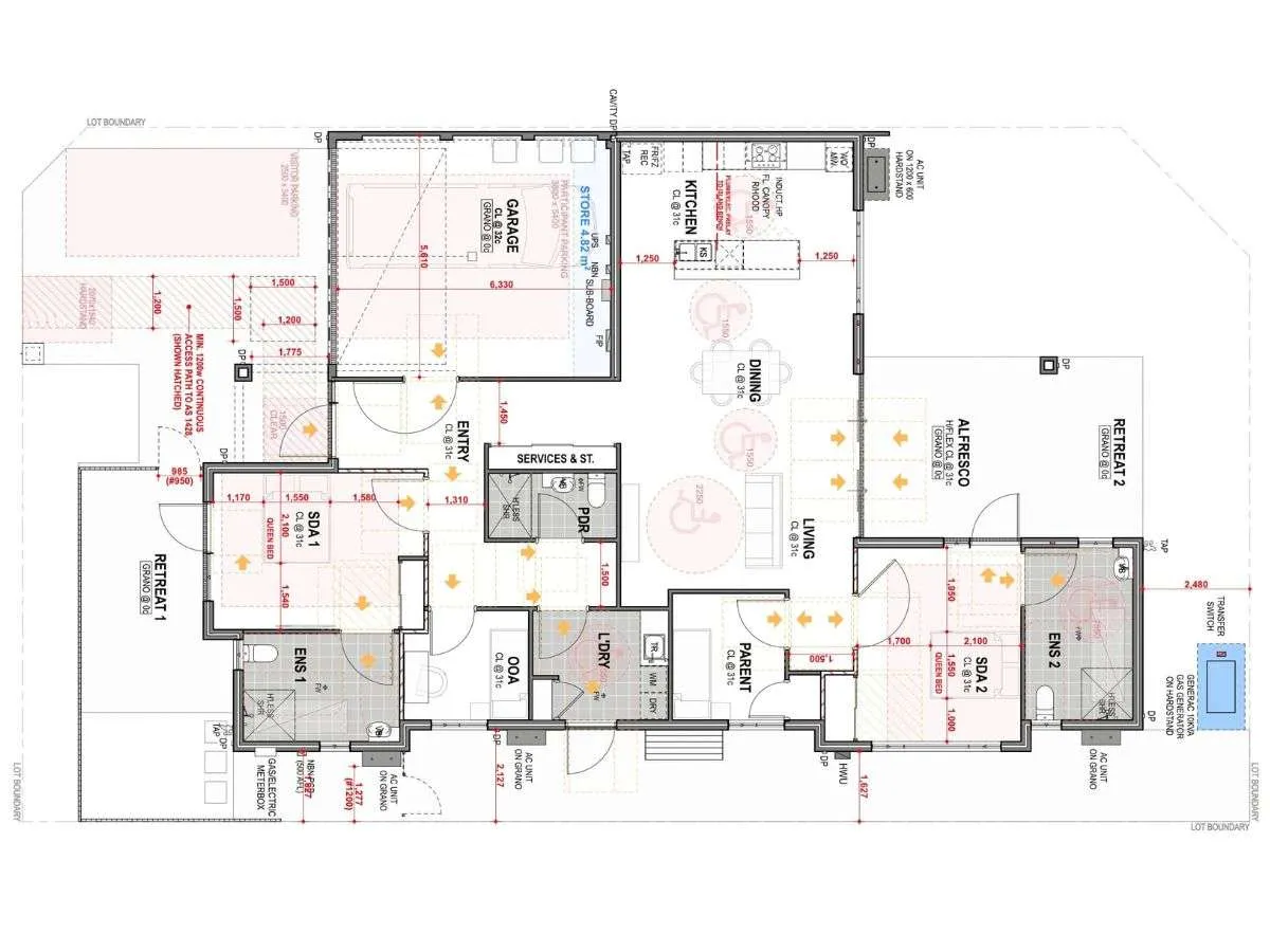 Shoalwater 34B – Western Australia | High Physical Support 2-Residents — Floorplan 1