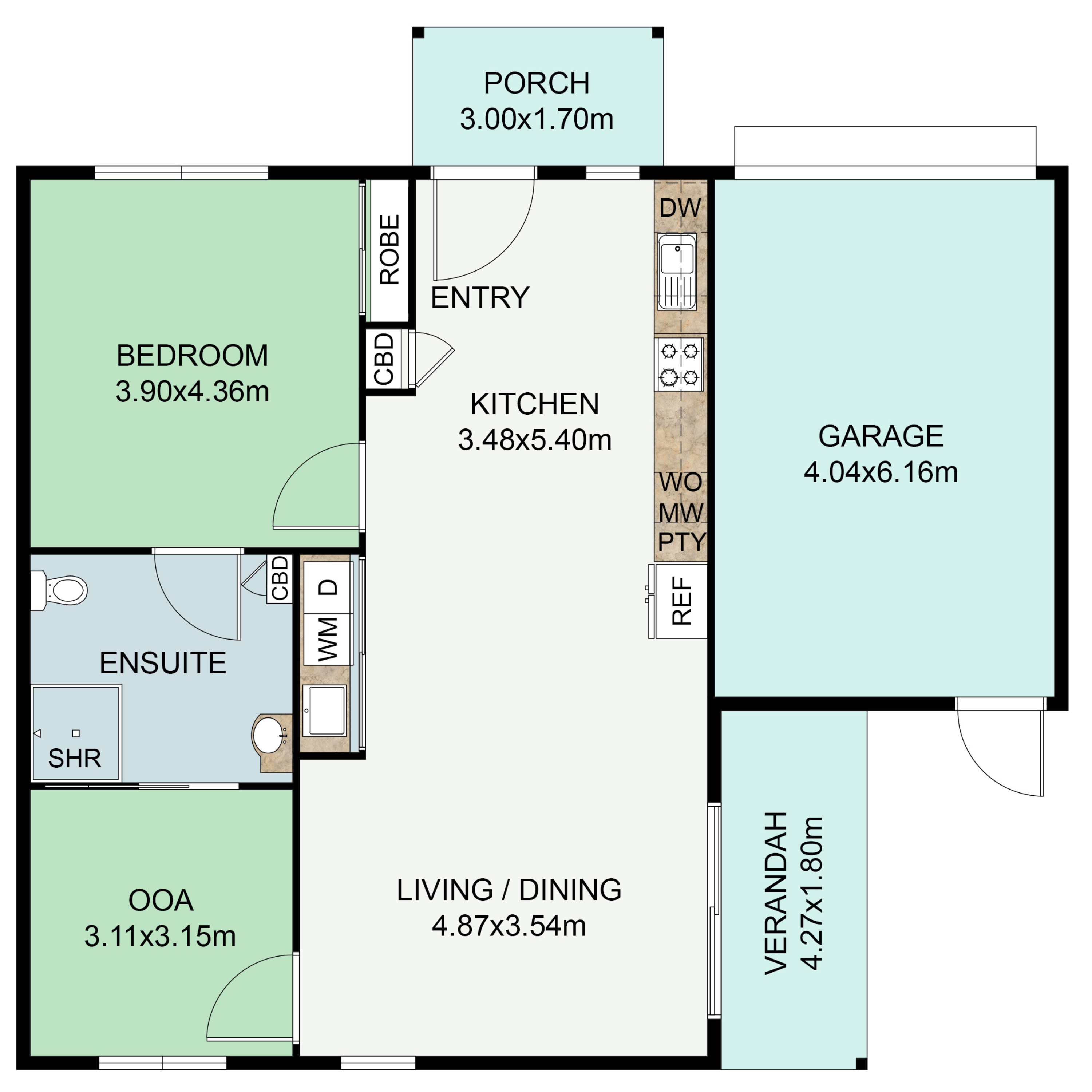 1 Bedroom Villas, Lynwood in Lynwood