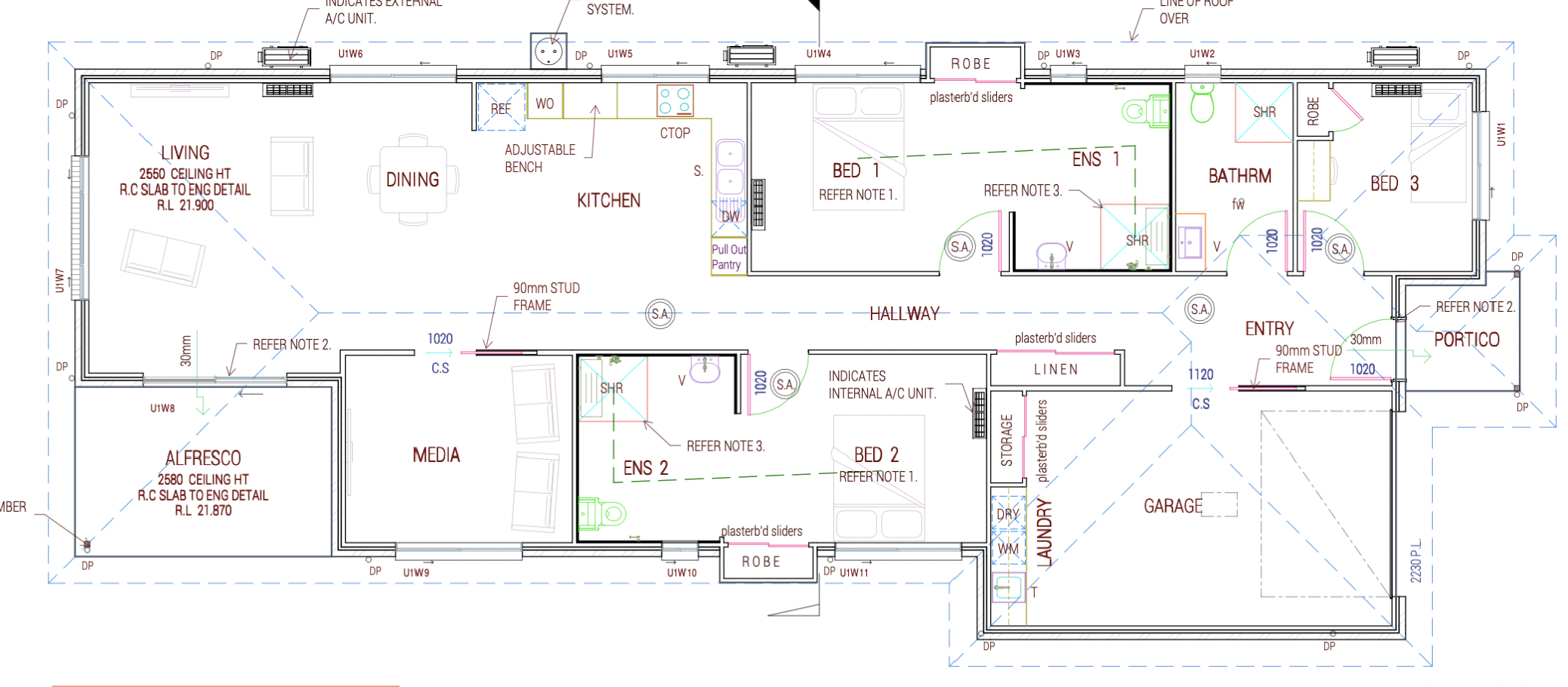 SDA Home Bundaberg with SIL Vacancy — Floorplan 1