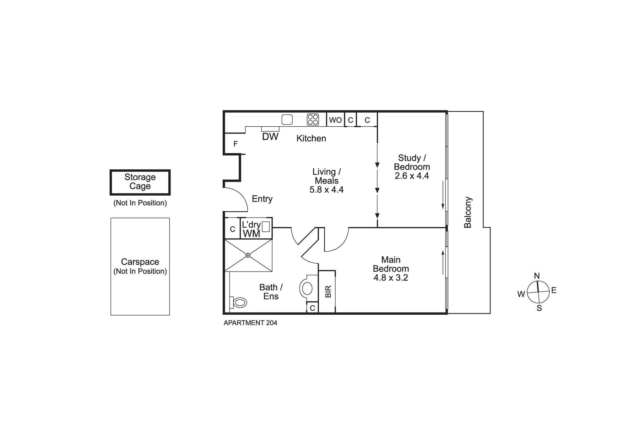 Embrace nature's vista at Esen, Maribyrnong — Floorplan 2