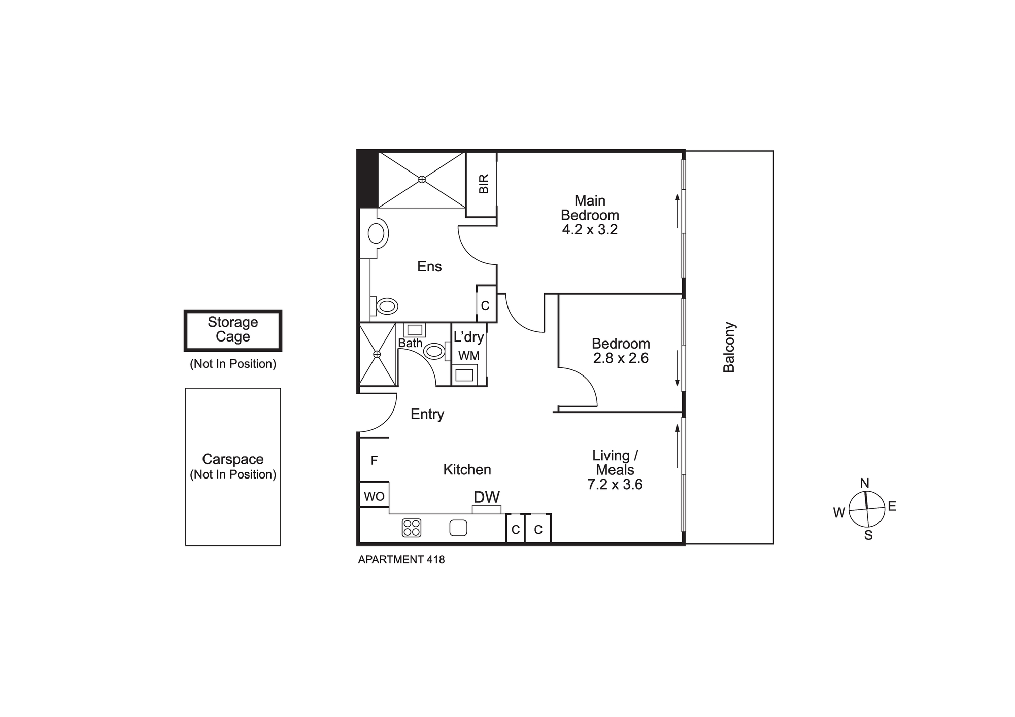 Embrace nature's vista at Esen, Maribyrnong — Floorplan 4