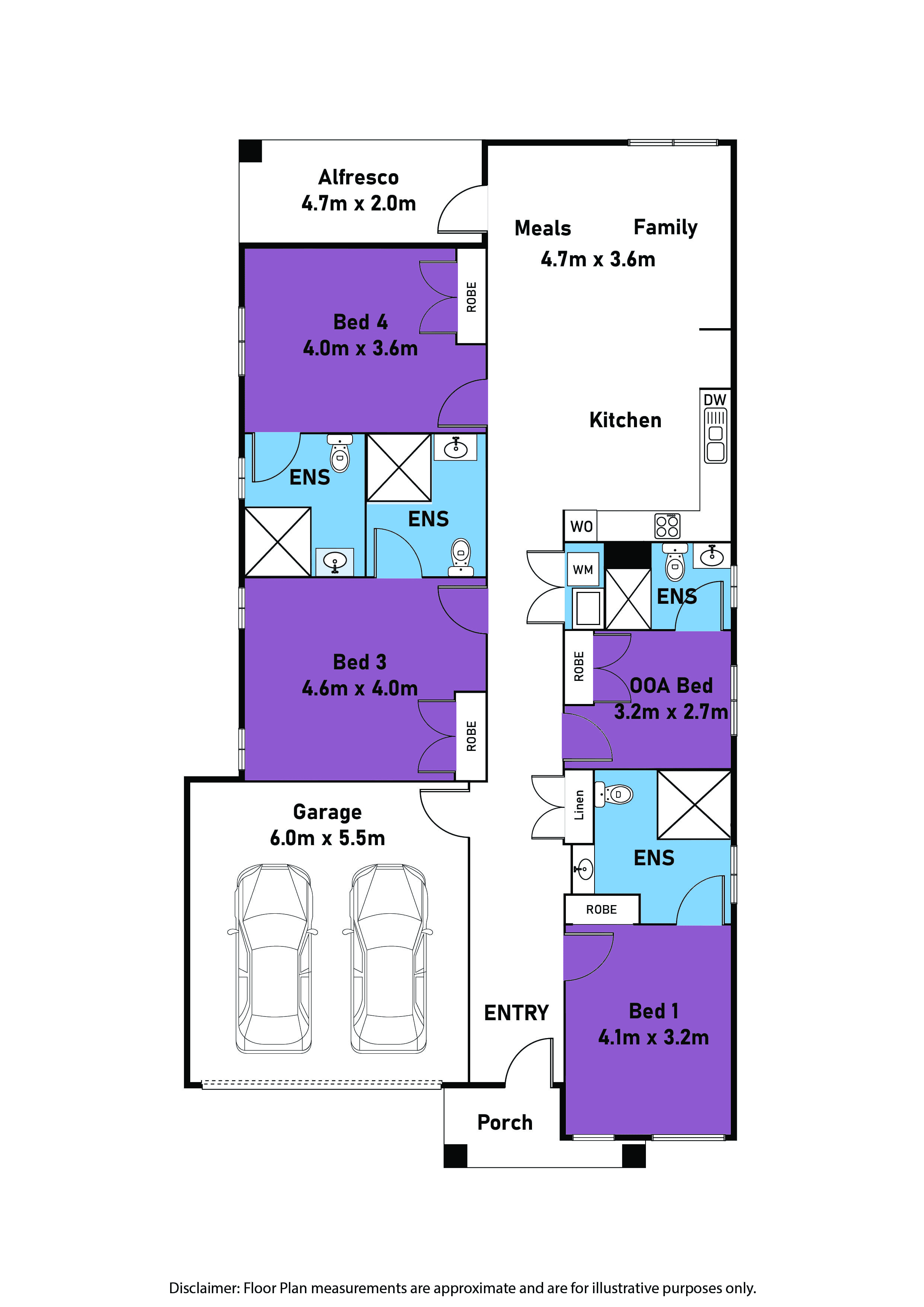 BRAND NEW SDA : HPS / IL / FA — Floorplan 1