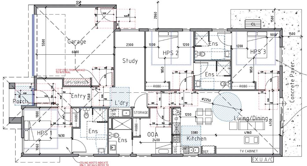 Regional Paradise Retreat — Floorplan 1