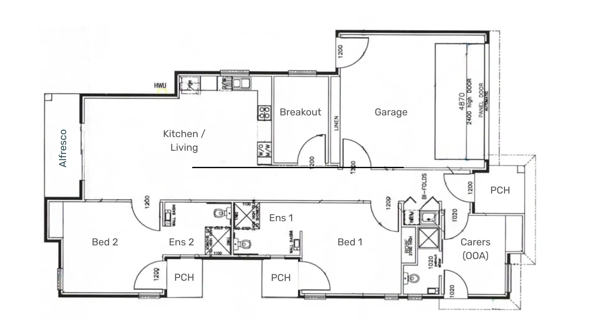 Winter Valley Retreat – Robust 2-Resident Home — Floorplan 1