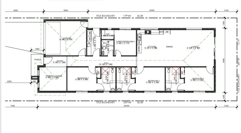 High Physical Support Home — Floorplan 1