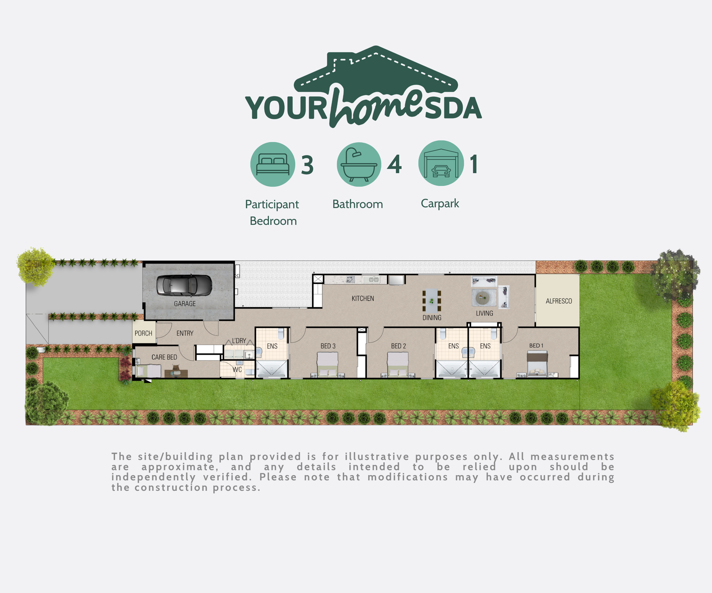 Elizabeth, SA 5112 — Floorplan 1