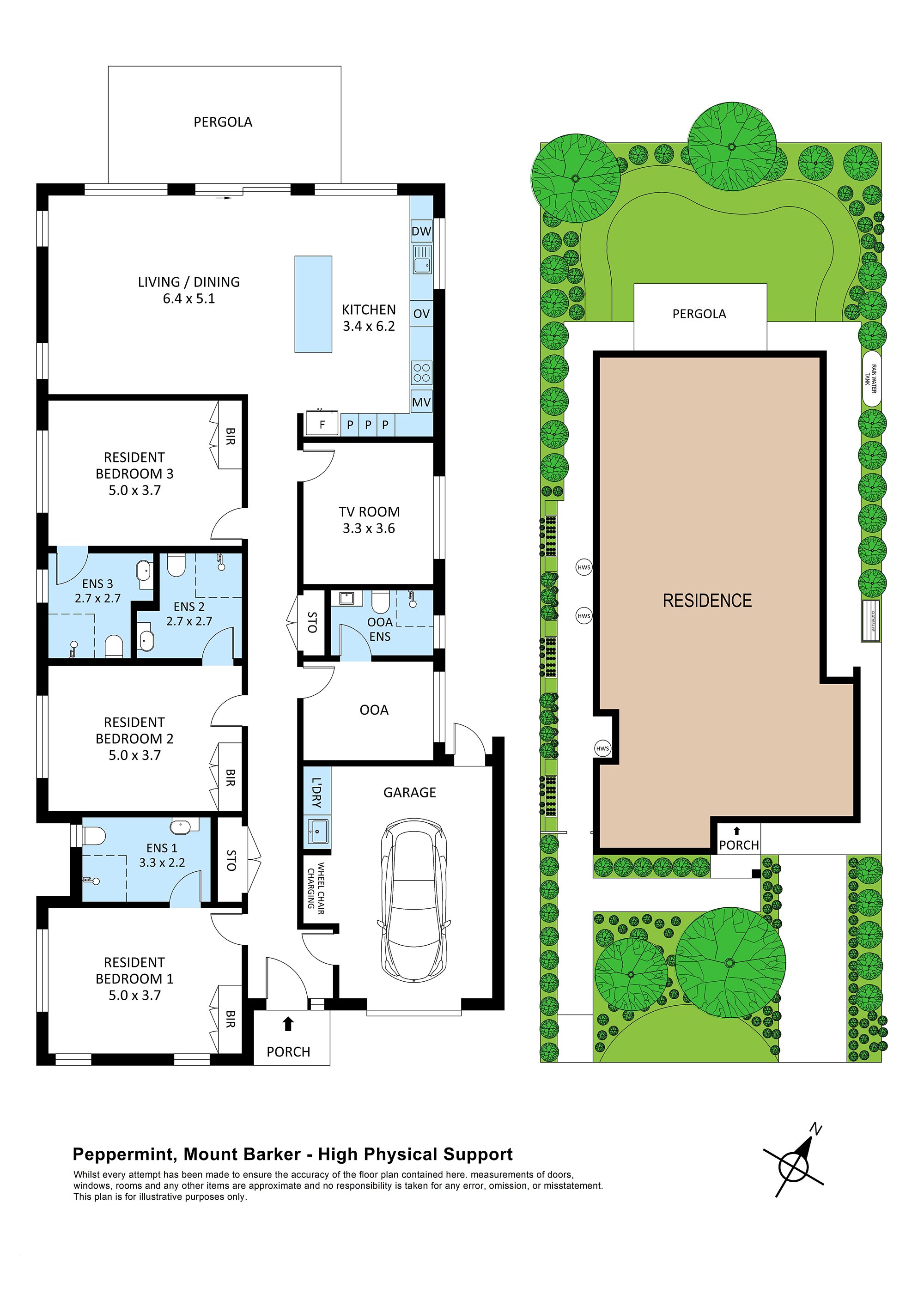 Comfort & Independence | 3-Bedroom HPS Home with Dual Living in Mount Barker in Mount Barker