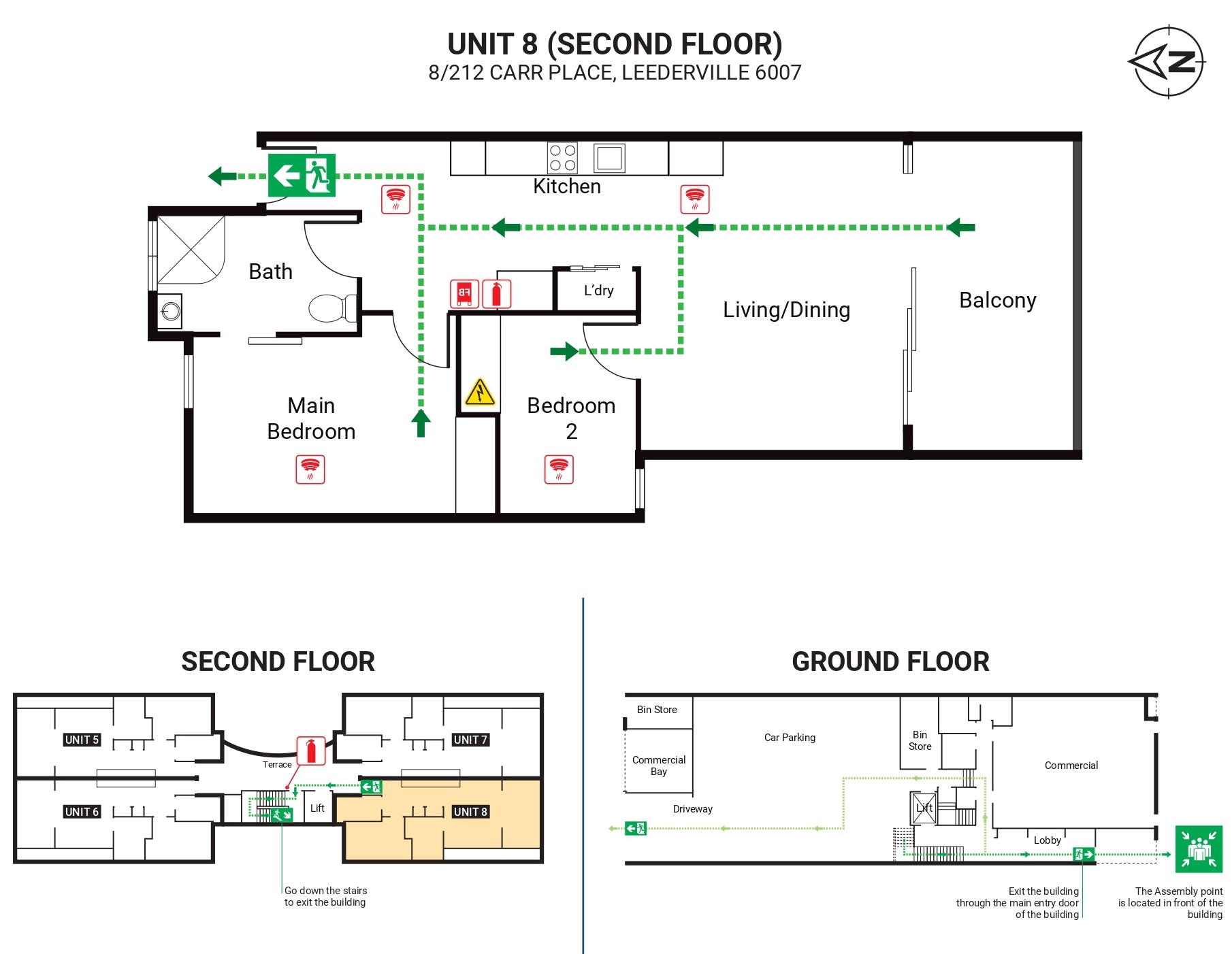 Leederville SDA apartment for rent - Available now! — Floorplan 1