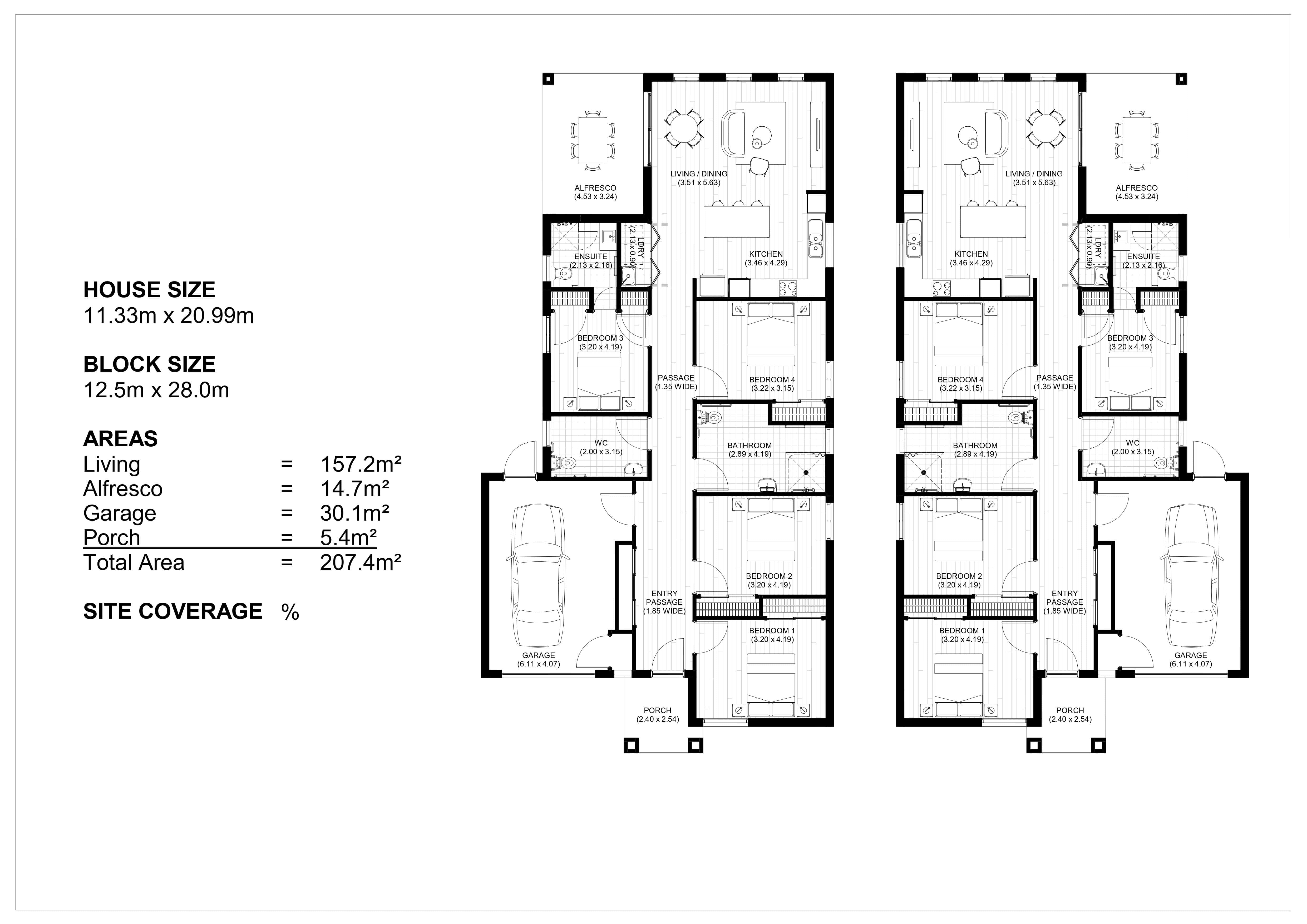 Beveridge - 3 Bedroom House, Seeking Housemates HPS, FA, IL  - SIL — Floorplan 1