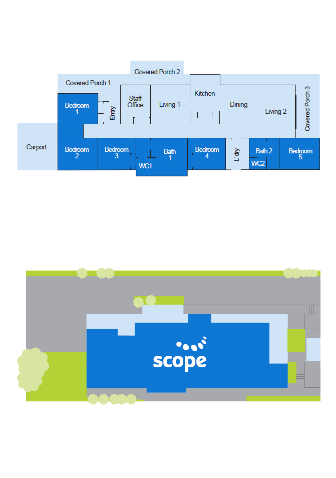 Shared Supported living in Hawthorn — Floorplan 1