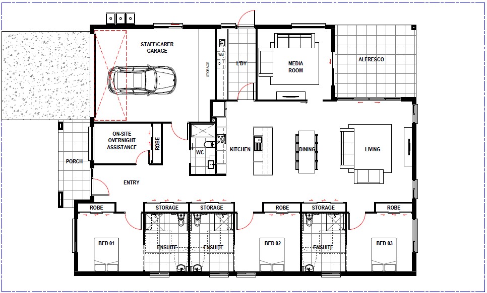 Huntley — Floorplan 1