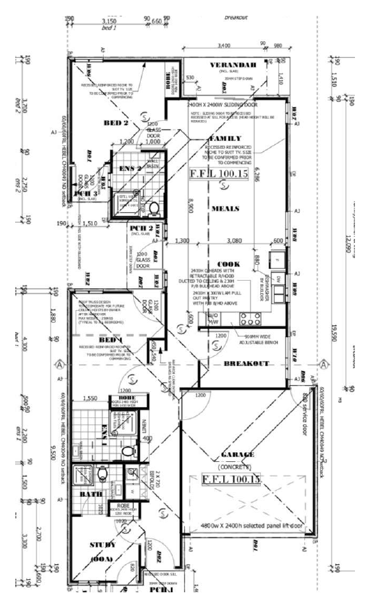 CRAIGIEBURN - 2 + OOA Room! — Floorplan 1