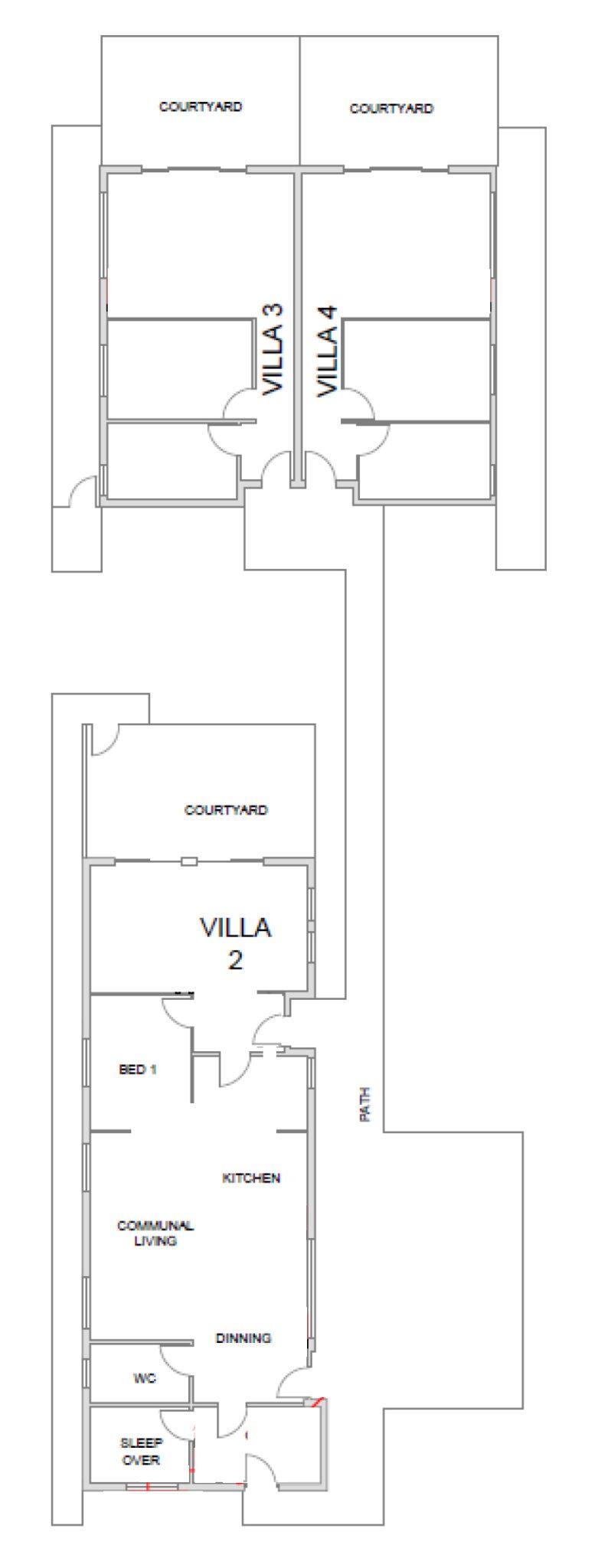 Independent Living in Your Own Villa — Floorplan 1