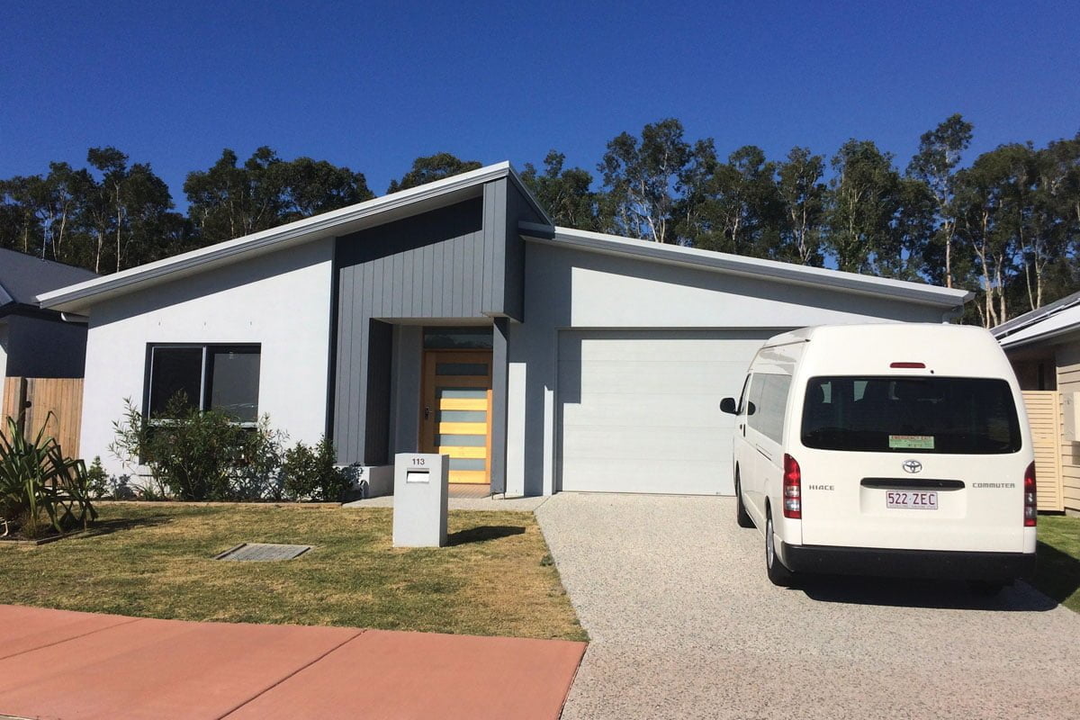 Large modern home, situated in a quiet, family-friendly residential area in Peregian Springs