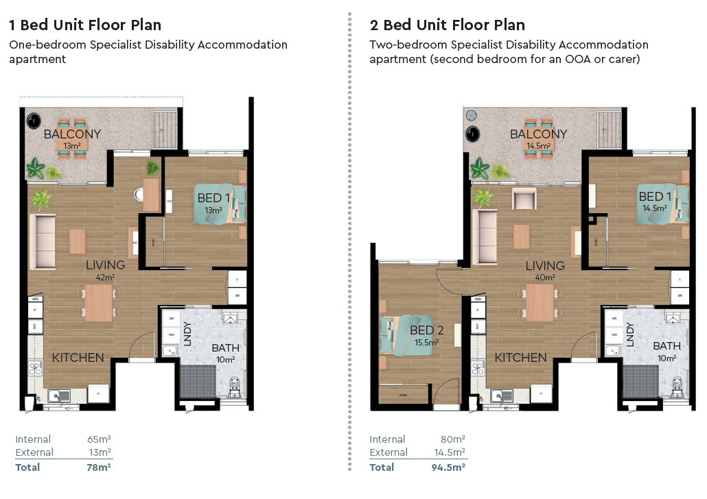Parklands Apartments- Little Mountain QLD 4551 — Floorplan 1