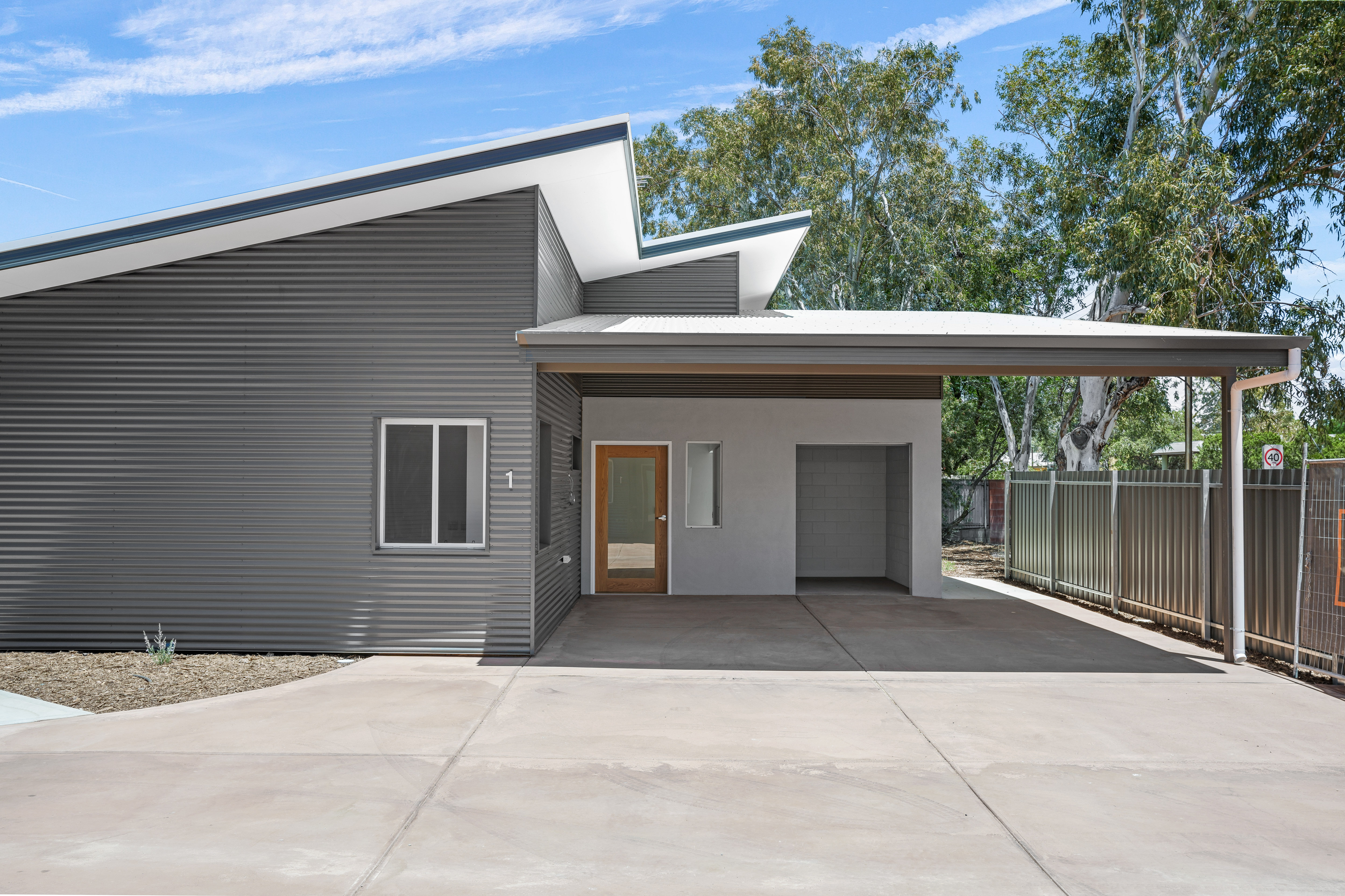 Vibrant community living in newly built Specialist Disability Accommodation (SDA) in East Side, Alice Springs in East Side