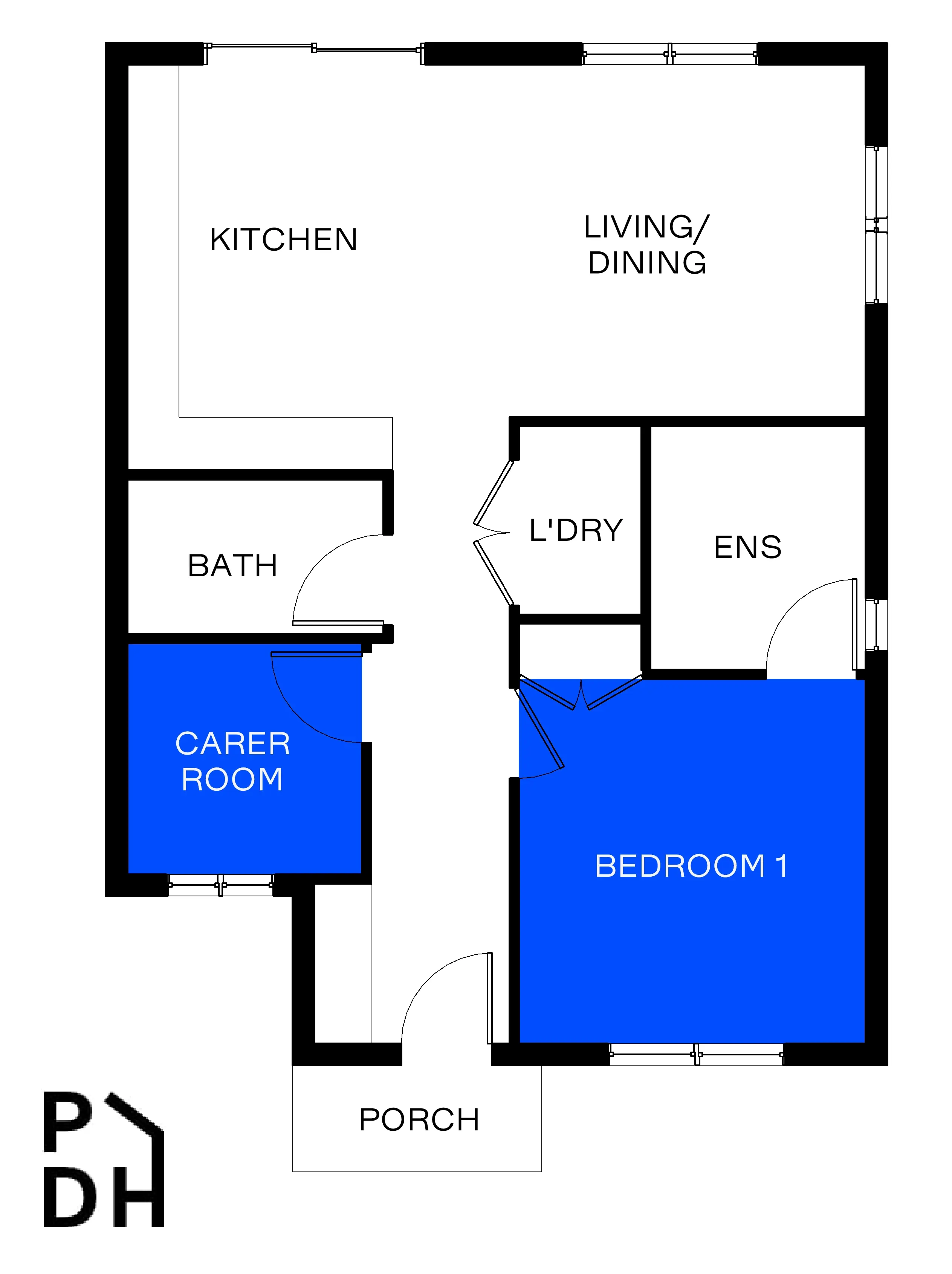 Banal Avenue Yarraville — Floorplan 1