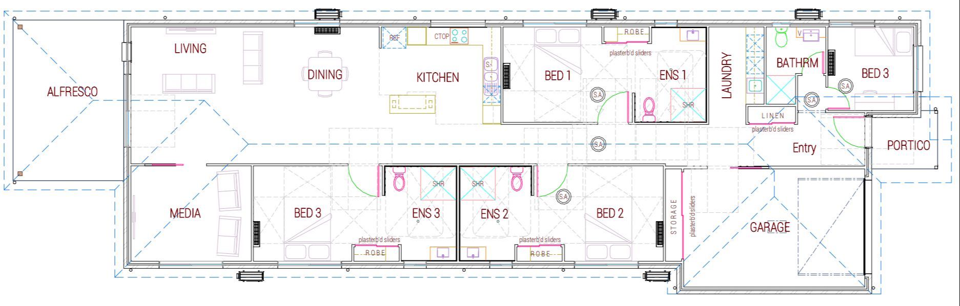 Harlaxton QLD 4350 - 15 Yeates S — Floorplan 1