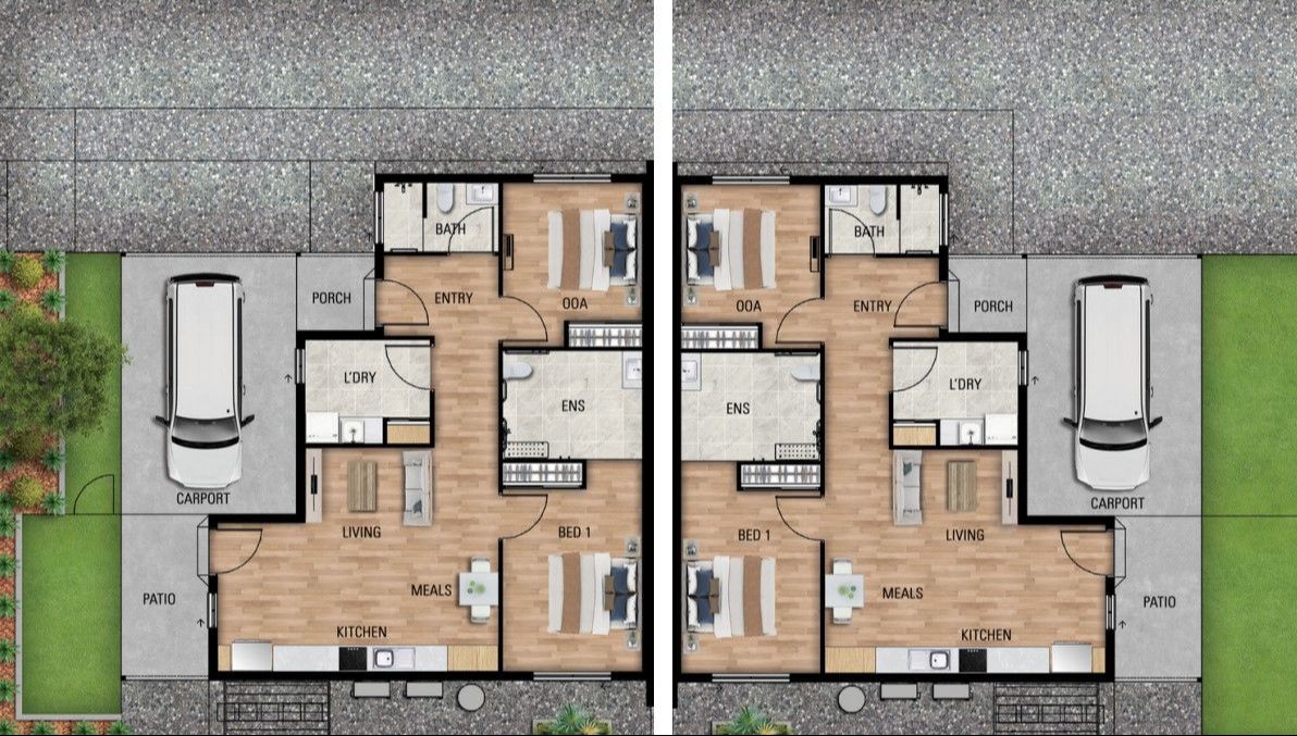 CUSTOMISE THIS SDA VILLA FOR YOUR NEEDS! — Floorplan 1
